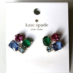 New: Kate Spade New York Color Cluster Stud Earrings